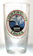 Lighthouse Lager beer glass from Belize