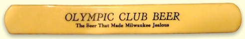 Olympic Club foam scraper, ca.1933