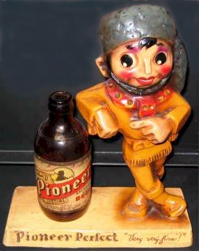 "Pioneer Pete" back-bar figure - image