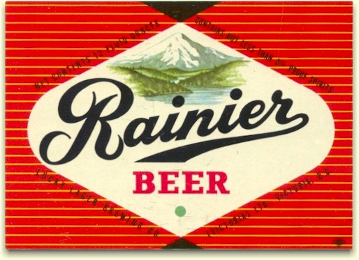 Rainier label in BC  post war