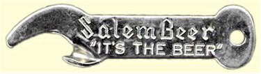 "Salem Beer" bottle cap lifter