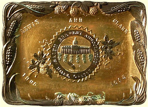 Salem Brewery Assn. souvenier dish c.1905