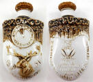 Weinhard's elks tooth flask