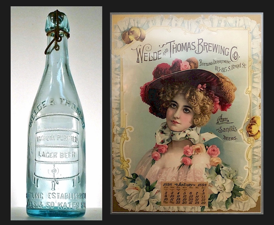 Welde & Thomas Brg. Co. display